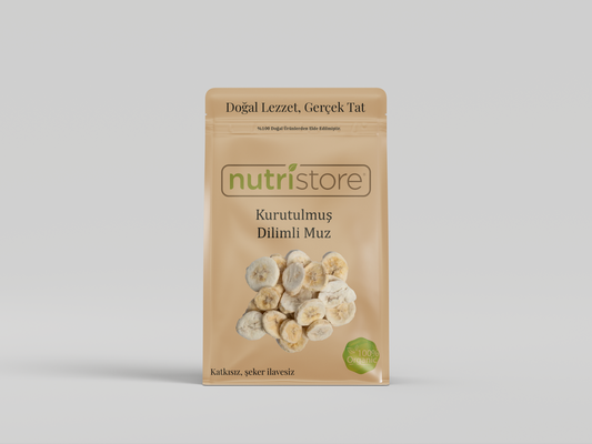 Kurutulmuş Dilimli Muz | Doğal Tatlılık ve Enerji Kaynağı Atıştırmalık