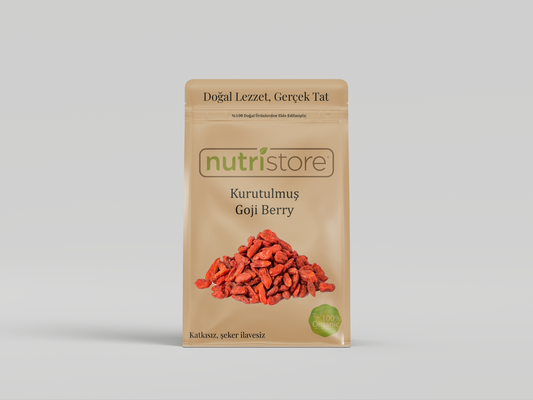 Kurutulmuş Goji Berry (Kırmızı Kurt Üzümü) | Süper Gıda, Antioksidan ve Enerji Deposu