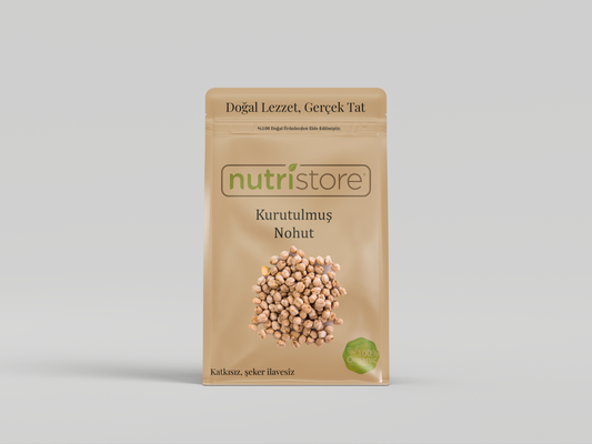 Kurutulmuş Nohut | Bitkisel Protein ve Lif Kaynağı, Glutensiz Doğal Atıştırmalık