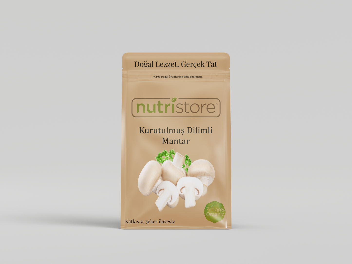 Kurutulmuş Dilimli Mantar – Organik, Katkısız, Doğal ve Yoğun Lezzet