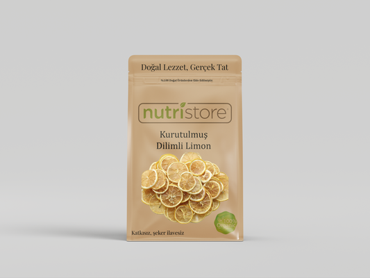 Kurutulmuş Dilimli Limon | Ferahlatıcı ve Doğal C Vitamini Kaynağı