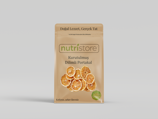 Kurutulmuş Dilimli Portakal | Ferah Aromalı, C Vitamini Deposu Doğal Atıştırmalık