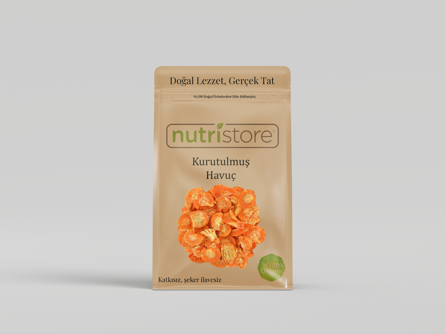 Kurutulmuş Dilimli Havuç | Beta Karoten ve Lif Zengini Doğal Sebze Atıştırmalığı