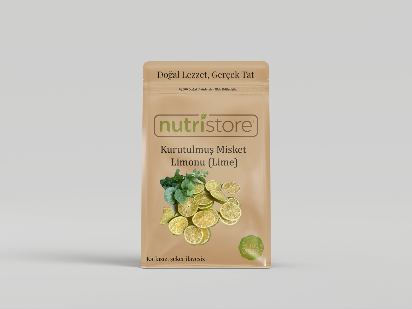 Kurutulmuş Dilimli Misket Limonu (Lime) | Ferah Aromalı, C Vitamini Zengini Doğal Atıştırmalık